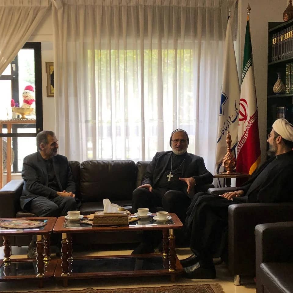 Monseñor Nicolaos Matti Abd Alahad, arzobisbo representante de la Iglesia Ortodoxa en España visita la consejería cultural